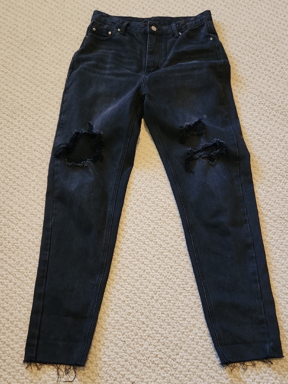 SHEIN Black Women’s Denim Pants